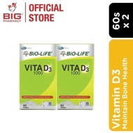 Biolife Vitamin D3 60s x2