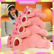 Lying Strawberry Bear Plushie Pillow Gift 50cm/70cm/90cm/105cm – Soft Stuffed Pillow Kids