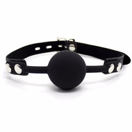 Lilicochan Prank Ball Mouth Gags BDSM Bondage Silicone-FDS54820-Black