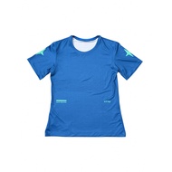 STRAY WOMAN ADAPTIVE TEE SPORT T-SHIRT - CERULEAN BLUE