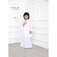 Baju Kurung Kids Kurung Plain Kurung Moden Baju Bridesmaid Kids Kurung Anak Perempuan Ironless