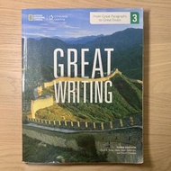 英文系用書 Great Writing 3（舊版）英文寫作 勤益科大