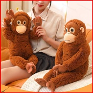 SQ5 Cute Orangutan Gibbon Plush Doll Soft Companion Stuffed Toy Plushie toys for kids girl QS5