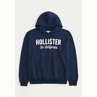 Ready Stock Hollister American Hooded Sweater Men's and Women's Clothing 1216