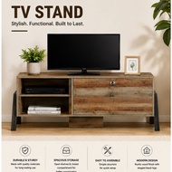 Modern Rustic TV Stand Cabinet TV Console Entertainment Unit Storage Cabinet Living Room Furniture
