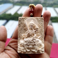 虚空藏菩萨属相虎本命佛吊坠四六牌佛牌手工雕刻精美佛牌传统2516集美小卖部