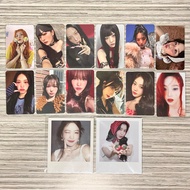 Official PC RED VELVET Irene Seulgi Wendy Joy Yeri Photocard/