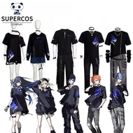 PJ SK Project Fuel Vivid Bad Squad Kohane, Akito, Kaito Cosplay Costume