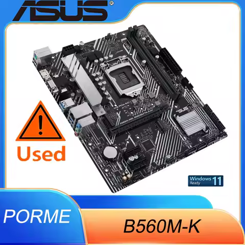ASUS B560M-K Motherboards LGA 1200 DDR4 64GB M-ATX For Intel B560 Desktop Mainboard M.2 NVME SATA II