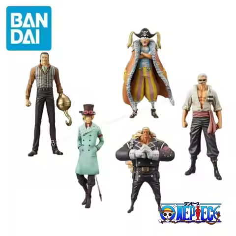 In Stock Original Bandai Banpresto One Piece Holiday Gifts 100% Genuine Dxf Sir Crocodile Sabo Buggy