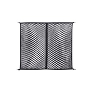 ตาข่ายเก็บของอเนกประสงค์แบบสองชั้นสำหรับรถบรรทุก - ตาข่ายยืดหยุ่นจัดระเบียบได้ ขนาดพอดีกับ 3.3x4 ถึง