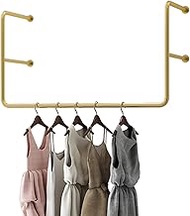 Clothing display rack Clothing display rackk,Clothes Retail Display Stand Creative Clothes Hanger,Laundry Room Storage Rod Clothing Hanging Shelves System Suitable for shopping malls and bedrooms (Co