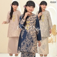 DMIMI EXCLUSIVE Baju Kurung Moden Batik DOREEN (KIDS) | Kurung Batik Moden | Small Size to Plus Size