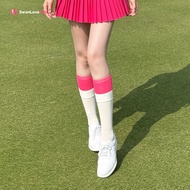 Tất Golf Nữ Dài Đến Đầu Gối Tất Ngắn Thể Thao Tất Lưới Thoáng Khí Tất Cổ Cao Co Giãn Cao Tất Thời Tr