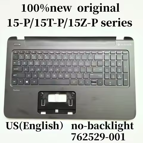 100%NEW original US English For HP pavilion 15-P 15Z-P 15T-P series Laptop Keyboard Palmrest Upper C