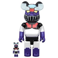 ✨只有少量✨巜日本MEDICOM TOY BE@RBRICK 鐵甲萬能俠 Z 電鍍版Ver. 100% + 400% SETS 》