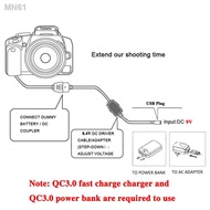New style™❁EP-5A EN-EL14a Dummy Battery DC Power AC Adapter for Nikon D3100 D3200 D3300 D3400 D3500 
