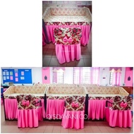 ⭐SET SKIRTING MEJA & SARUNG KERUSI GURU⭐