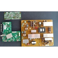 (271) Sharp LC-58UA330X Mainboard, Powerboard, Inverter, Tcon, LVDS, Button, Cable. TV Spare Part