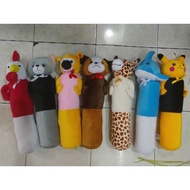 CARTOON CHARACTER DOLL BOLSTER CUTE BOLSTER CHILDREN'S FUR BOLSTER FILLED WITH DAKRON