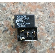 Omron Car Relay G8H-1A4P-12V 4 Pins