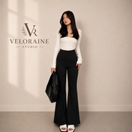 Flare Pants - Highwaist Flare Pants - Highwaist Curly Cutbray