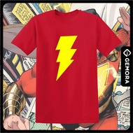 GEMORA_SUPERHEROES "SHAZAM / BLACK ADAM" TEE T-SHIRTS KIDS & ADULT SIZE AVAILABLE