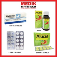 Ubat Gastrik Hydrosil Alucid Ubat Kunyah Gastrik  Pedih Ulu Hati/ Buang Angin / Ubat Gastric / Reflu