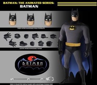 Mezco Batman animated series, red hood, night wing 非 mafex shf