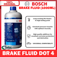 Original BOSCH Brake Fluid DOT 4 1L Brake Oil DOT4 Motorcycle Car Truck Proton Perodua Toyota Honda