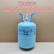 [R134A] FU RYDER REFRIGERANT GAS TONG [5KG+-] REFILL COOLING AIRCOND HVAC SYSTEM INDUSTRY CHILLER FR