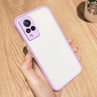 Vivo X80 / X80 Pro Matte Transparent Protection Case Cover Casing 手机壳