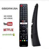 compatible for SHARP LED/Android TV /Smart TV Remote Control 326 Compatible With GB326WJSA, GB238WJS