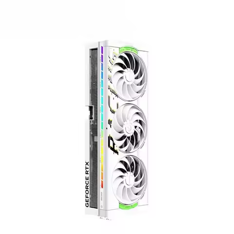 RTX5070Ti OC 16G White Star Ship, game e-sports design AI computer independent graphics card