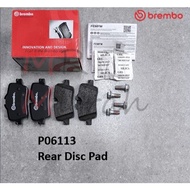 Original Brembo P06113 Rear Brake Disc Pad BMW G20 (belakang)