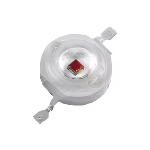 100pcs 3W LED chip Yellow High Power bulb/Spotlight/celling bead 588-595nm 2-2.4v 700mA 60-80lm AOC 