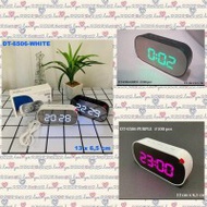 Snooze LED Mirror Alarm Clock Wall Table DT-6506 Size 13x6.5cm