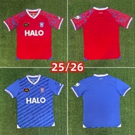 High-Quality Men's Football Jersey 2025/26 Ipswich Town Home and Away