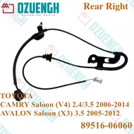 [OZUENGH] ABS Sensor (Rear Right)/TOYOTA /CAMRY Saloon/AVALON Saloon 2006-2014 2GR-FE/2AZ-FE 89516-0
