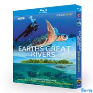 [BRAND NEW SEALED] British Documentary BBC Earth's Great Rivers Season 1+2 (2022) 2-Disc Blu-ray Box