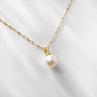 尋夢 | 天然淡水珍珠Pearl / 金銀鍊 / 單件款 | 天然珍珠項鍊