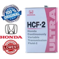 HONDA HCF-2 Ultra Transmission Fluid HCF2 4L 100% Original