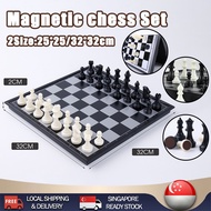 【READY STOCK】Magnetic Chess Set Foldable Chess Board International Chess Set Travel Magnetic Chess G