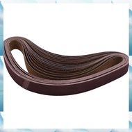 (P T K Q)15 Pcs 1X30 Inch Aluminum Oxide Sanding Belts Heavy Duty Sanding Belts Multipurpose Abrasiv