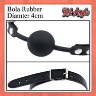 Red Angels Bite Ball Diameter 4cm - ABS RUBBER/