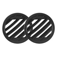 (JGRW) Car Left and Right Side Dash A/C Air Vent Grilles ABS Black for - X204 2009-2015 Car Air Vent