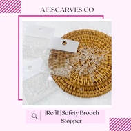 [Refill] BROOCH STOPPER 35pcs | SAFETY BROOCH STOPPER