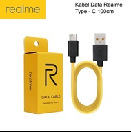 Kabel Data Charger Realme 6i 7i C17 C25 Realme 8 5G Narzo 10 20 30A DLL type C  original