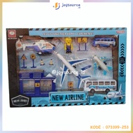 New Airline Diecast Airplane Toy - Helicopter Airplane Toy - Educational Children's Airplane Toy Set