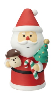 日本 DECOLE Concombre 聖誕系列公仔/ 聖誕老人送禮物